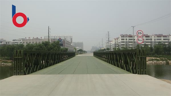 山東省聊城市冠縣建設局200型雙車(chē)道貝雷鋼橋